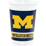 Creative Converting 20oz. University of Michigan Party Cups - 8ct.