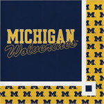 COLLG U of M Beverage Napkins - 16ct.