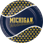 Creative Converting 9" University of Michigan Paper Plates - 8ct.