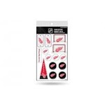 Rico Industries Detroit Red Wings Team Tattoos -  14ct.