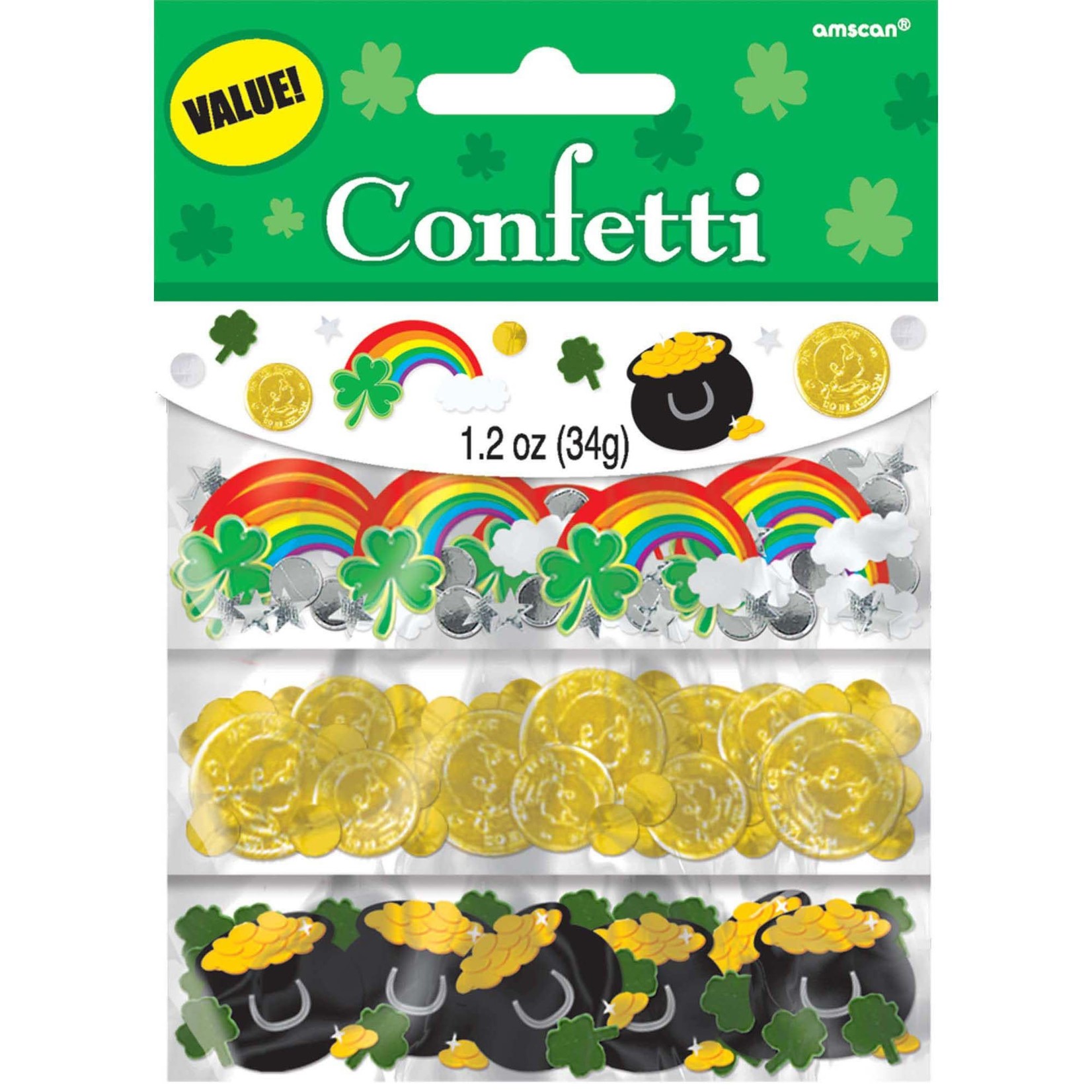 Amscan St. Patrick's Day Value Confetti