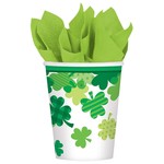 Amscan 9oz. Blooming Shamrocks Cups - 18ct.