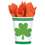 Amscan 9oz. Lucky Shamrocks Cups - 8ct.