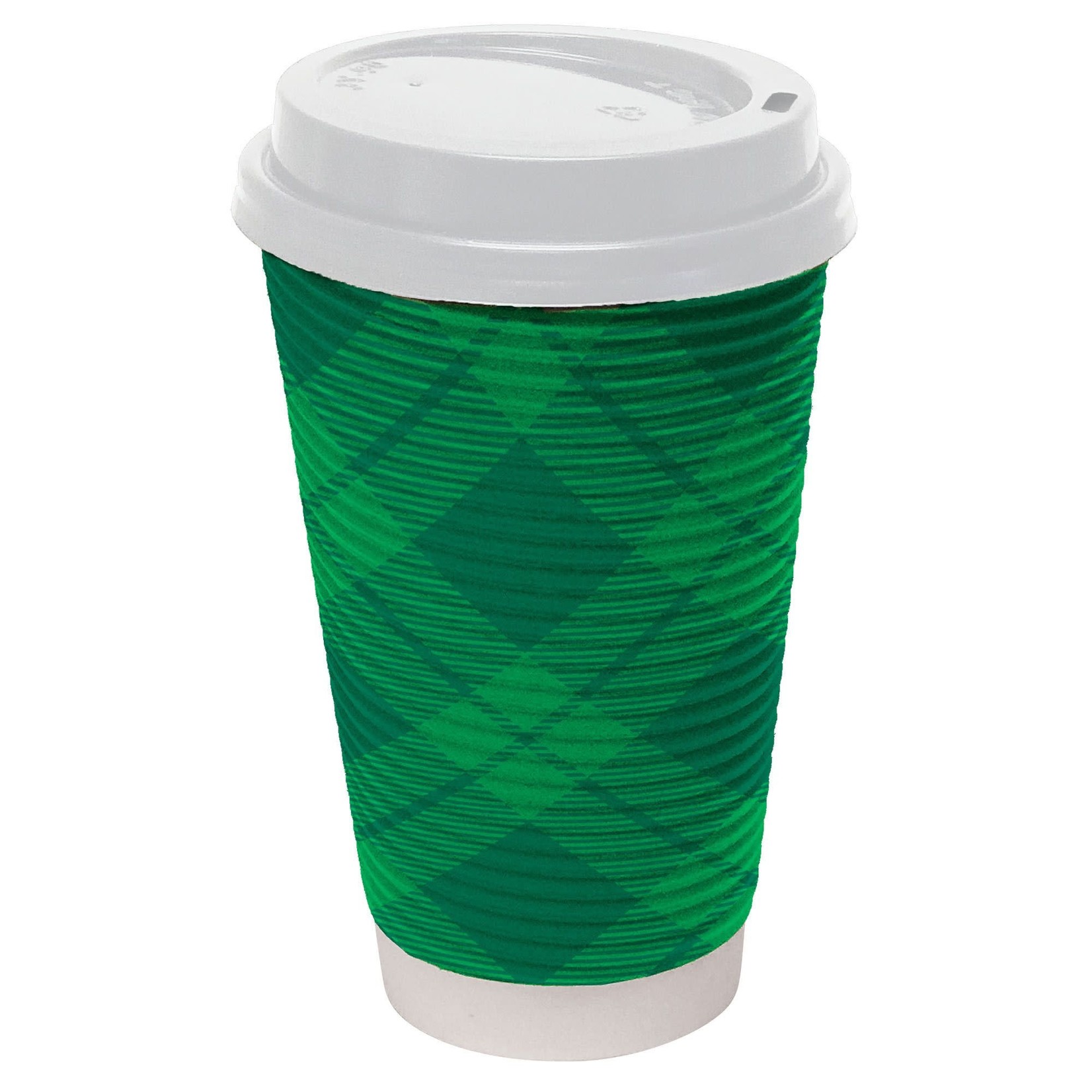 Amscan 16oz. Green Hot/ Cold Cups - 8ct.