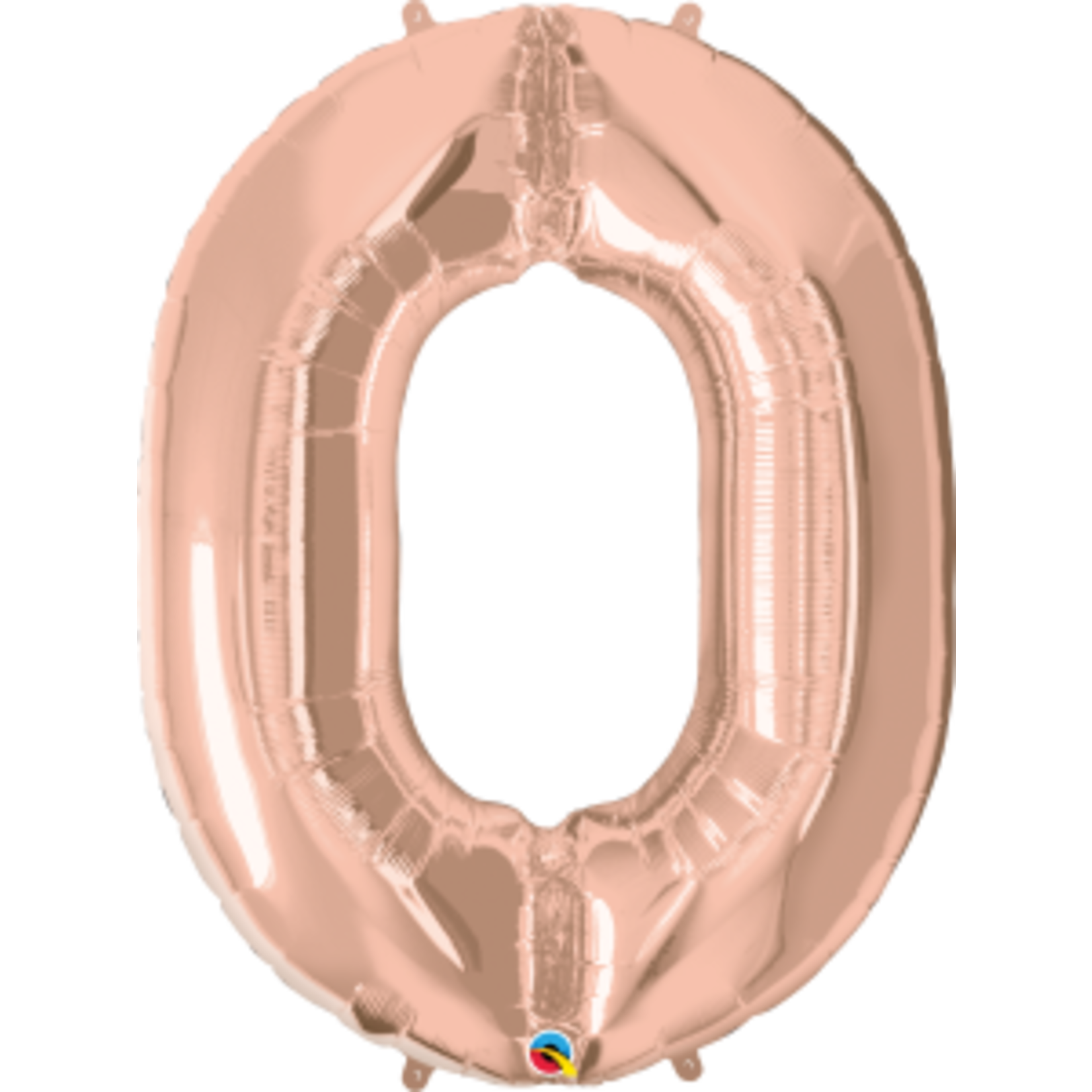 Paper  First Affiliates 40" Rose Gold Number Balloons