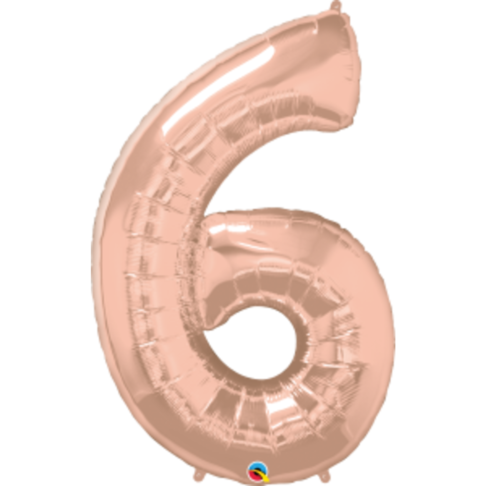 Paper  First Affiliates 40" Rose Gold Number Balloons