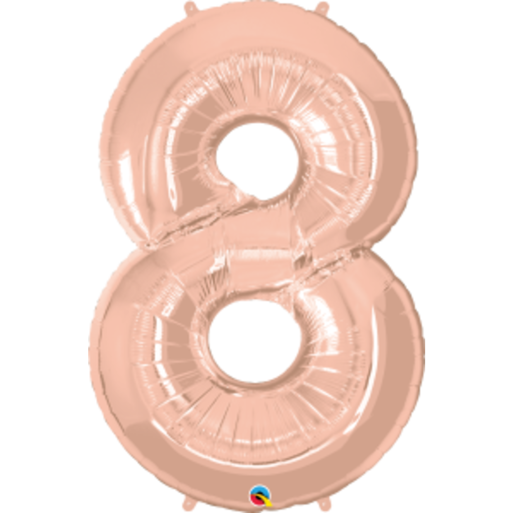 Paper  First Affiliates 40" Rose Gold Number Balloons