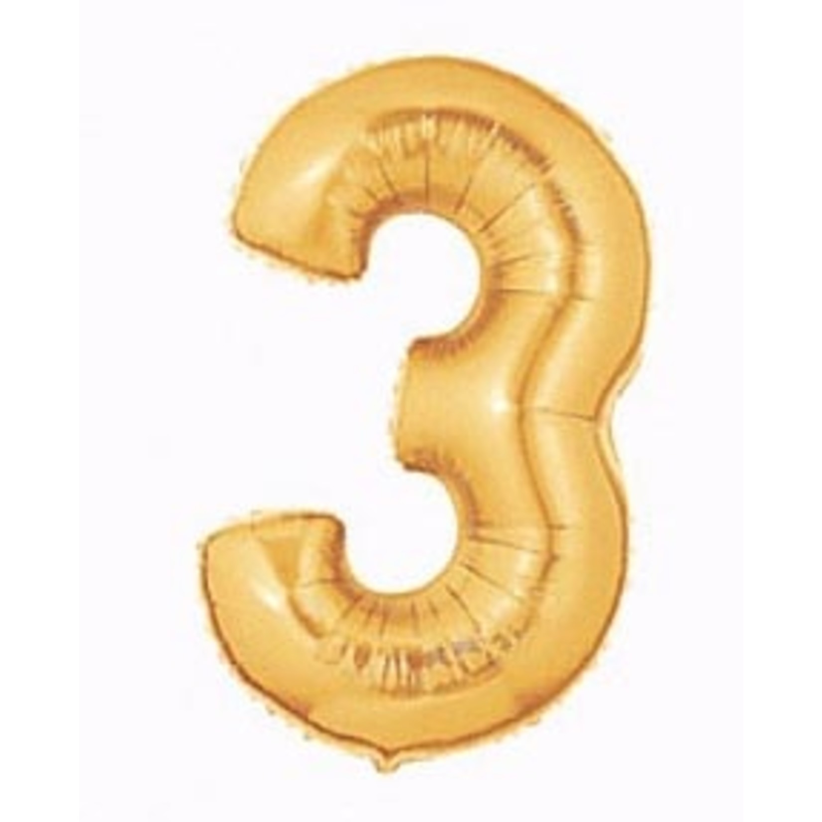 Paper  First Affiliates 40" Gold Number Balloons