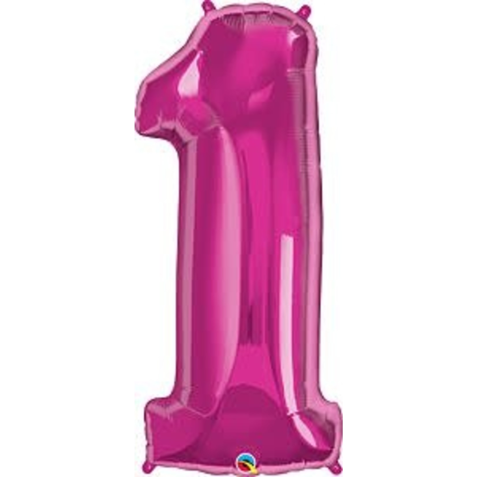 Paper  First Affiliates 40" Hot Pink Numbered Balloons