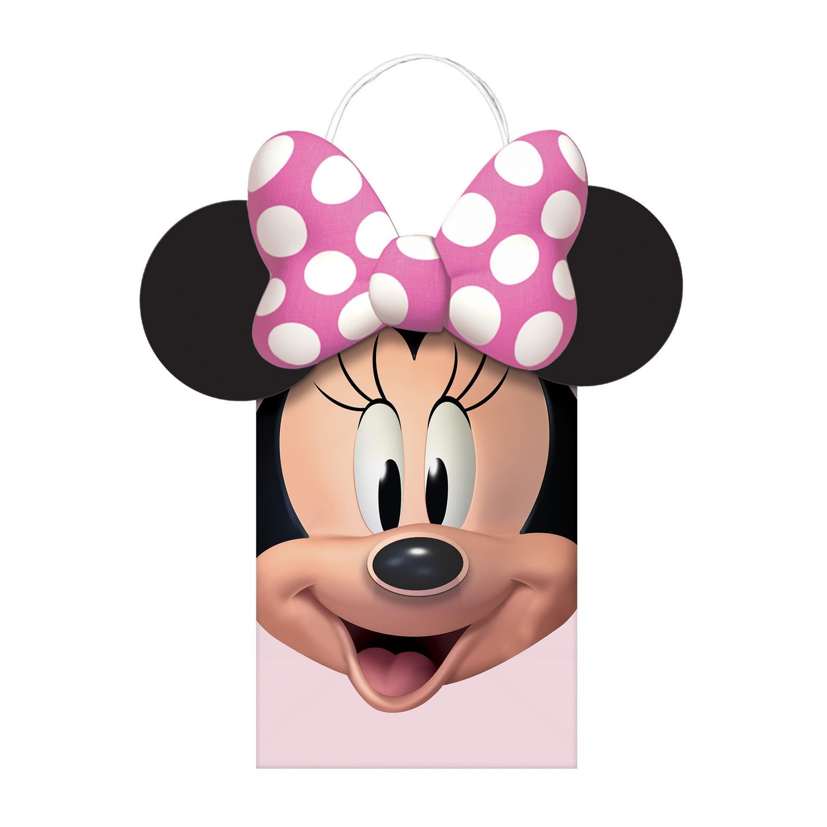 Amscan Minnie Mouse Create Your Own Kraft Favor Bags - 8ct.