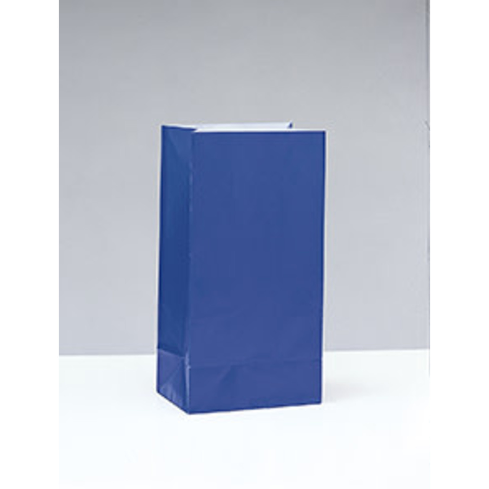 unique Royal Blue Paper Party Bags - 12ct.