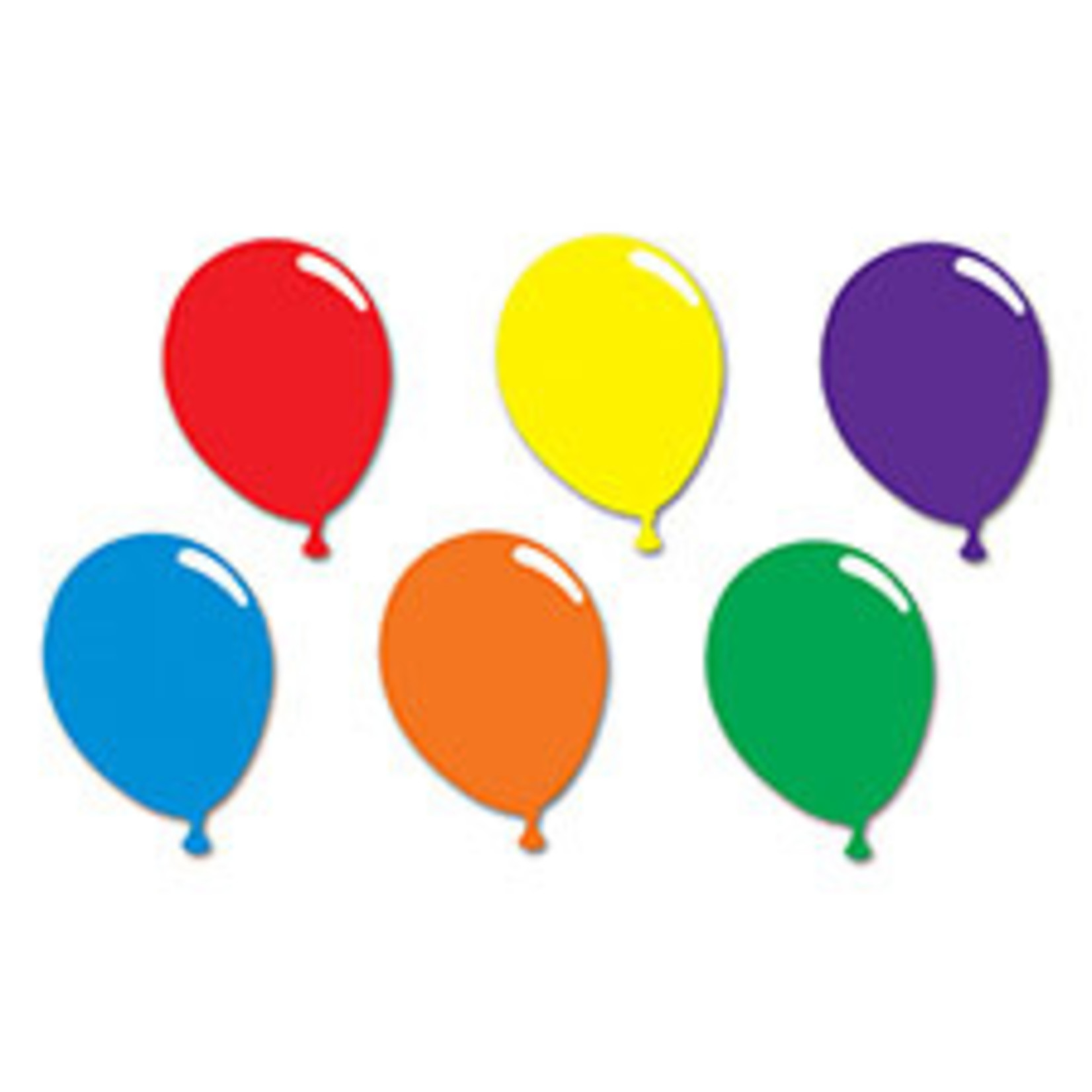 Beistle Balloon Cutout (reversible) - 1ct.
