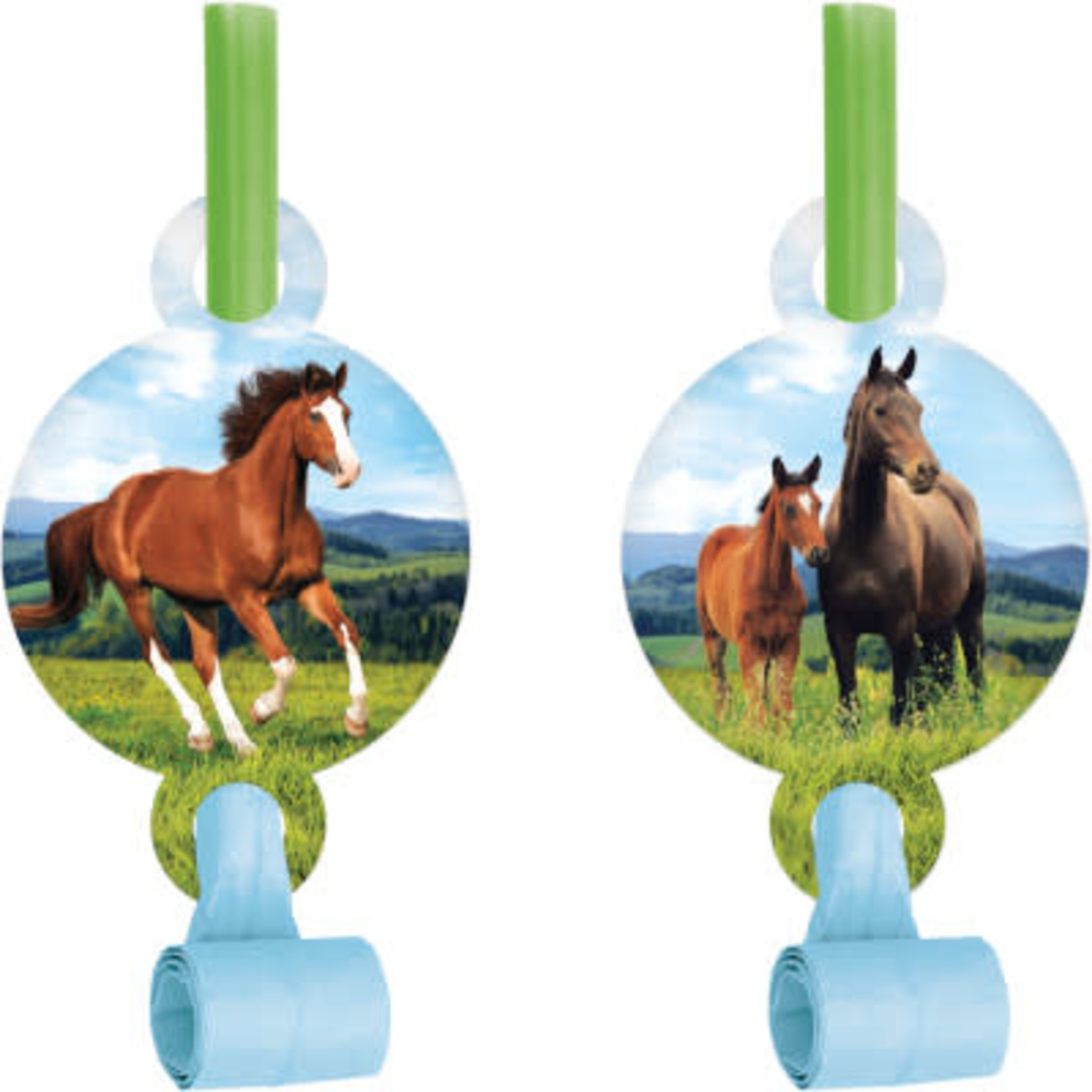 Creative Converting Horse and Pony Blowouts - 8ct.