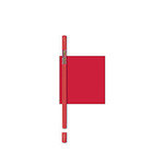unique Ruby Red Gift Wrap - 1ct. (30" x 5')