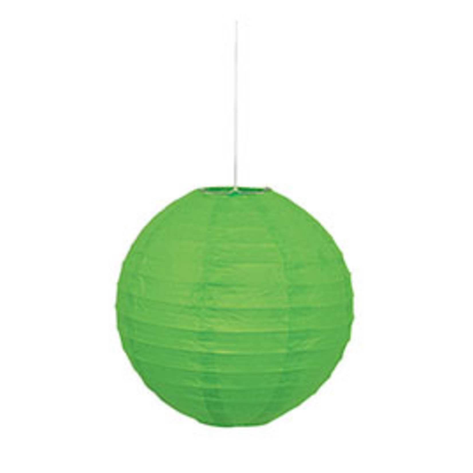 unique 10" Lime Green Round Lantern -  1ct.