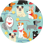 Creative Converting Dog Party 7" Plate - 8ct.