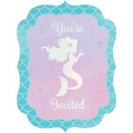 creative converting Mermaid Shine Invites - 8ct.