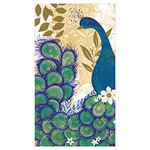 Amscan Peacock Blue Guest Towels - 16ct.