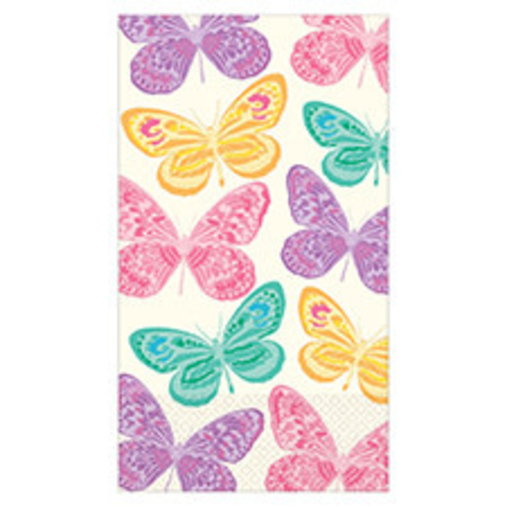 Amscan Spring Butterflies Guest Towels - 16ct.