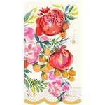 design design Pomegranate and Flowers GuestTowels - 12ct.