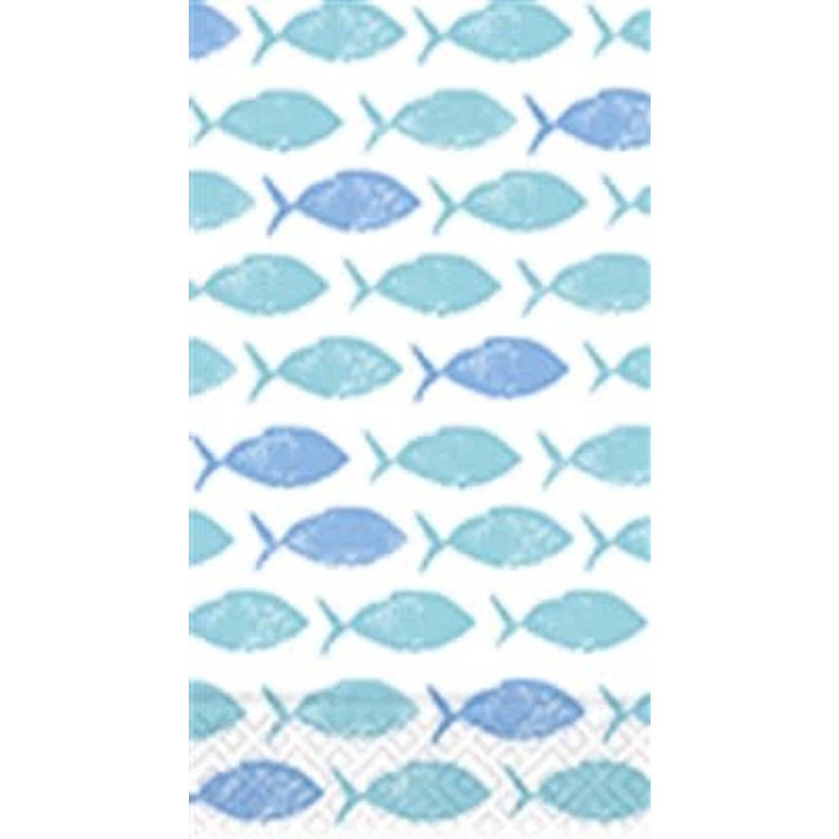 design design School Of Fish Guest Towels - 15ct.