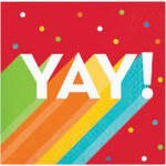Creative Converting Big Birthday Bash Beverage Napkins - 16ct.