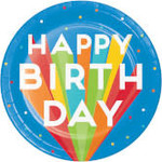Creative Converting 9" Big Birthday Bash Plates - 8ct.