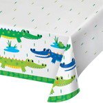 Creative Converting Alligator Party Table Cover - 54" x 102"