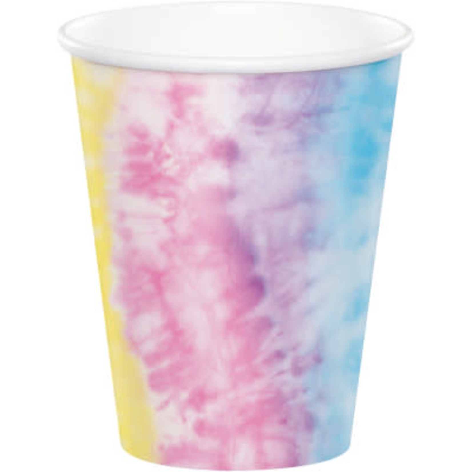 Creative Converting Tie Dye Party 9oz Cups - 8ct.