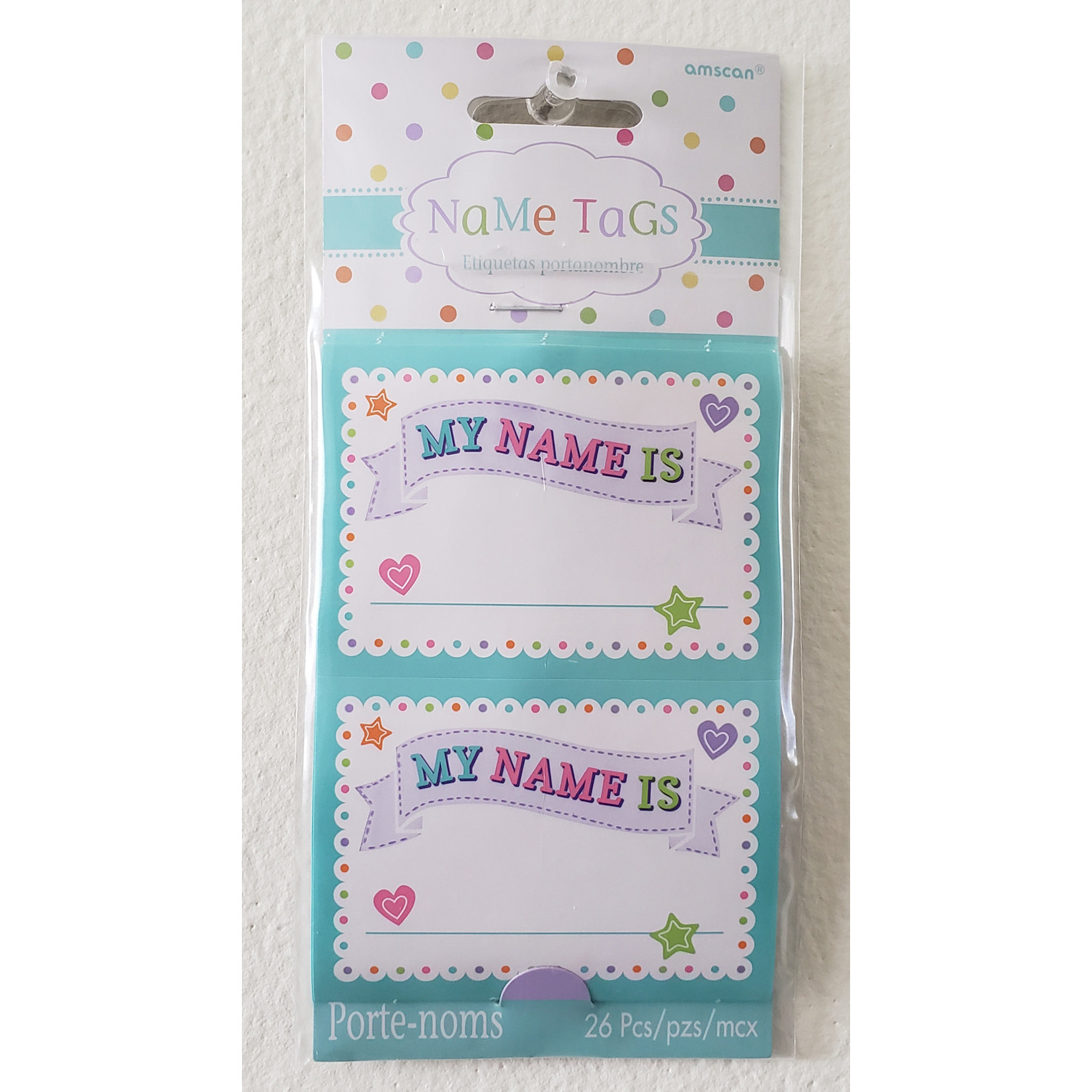 Amscan Baby Shower Tiny Baby Favours Multicoloured