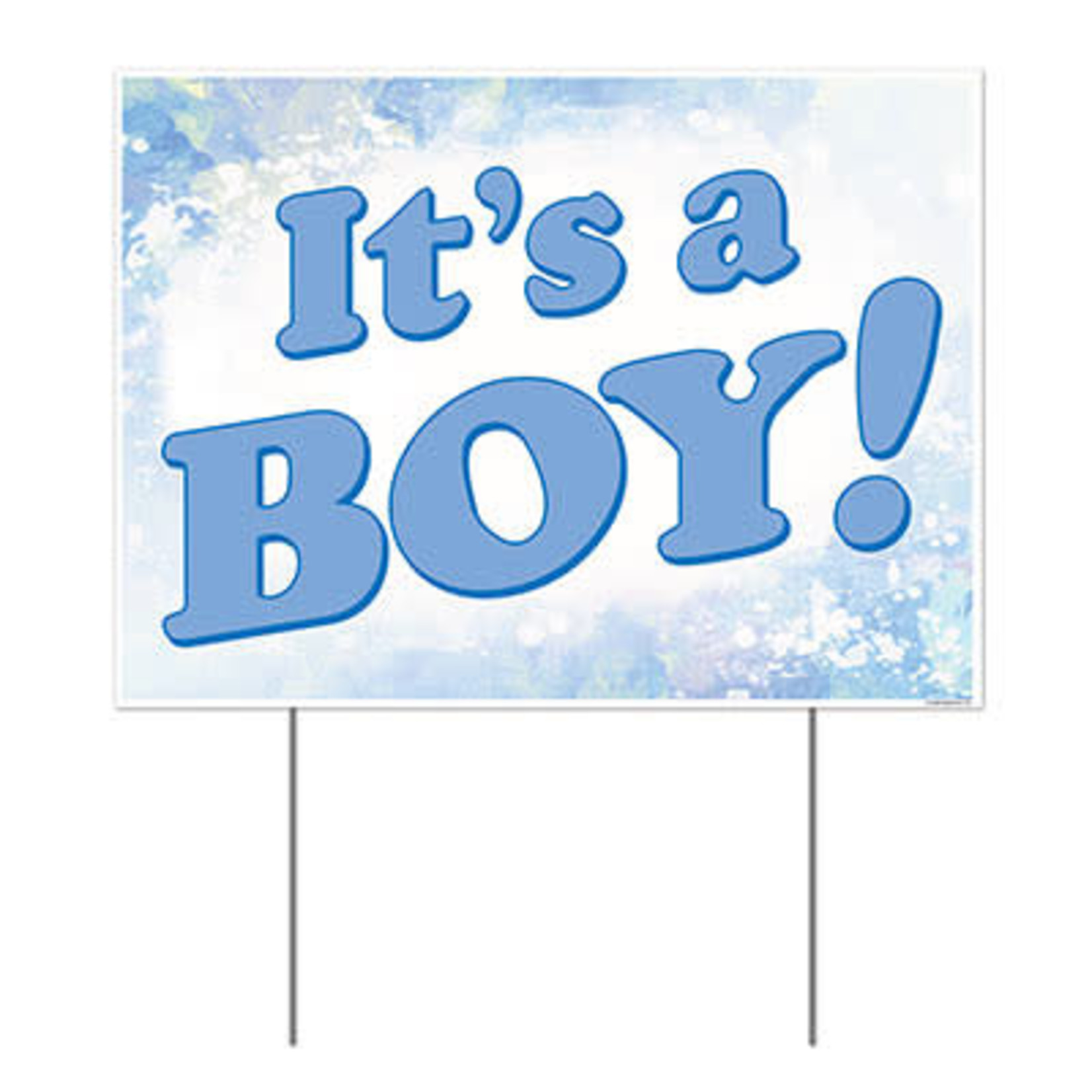 Beistle Its A Boy Yard Sign - 1ct.