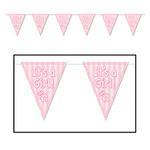 Beistle It's A Girl! Pennant Banner - 12ft.