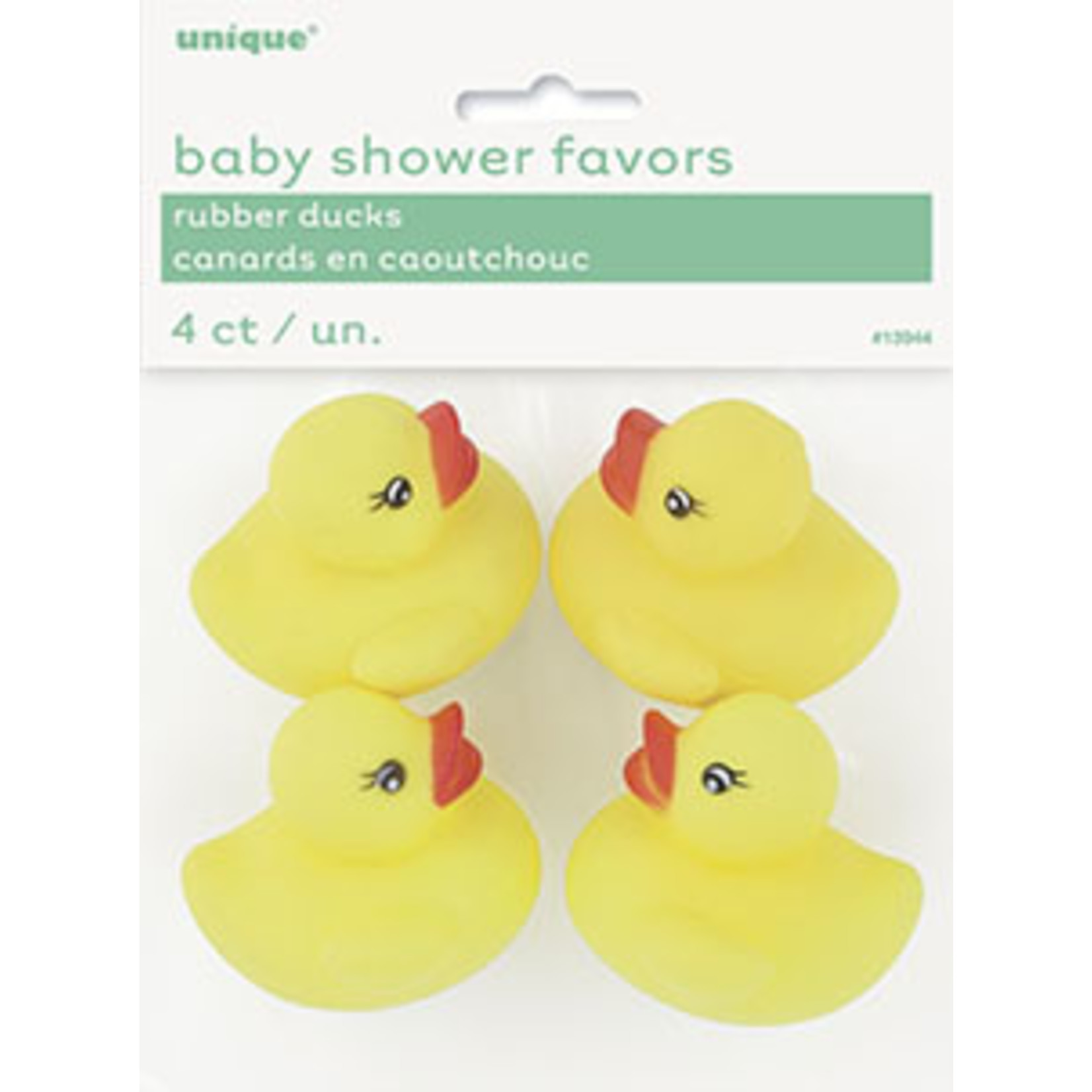 unique Rubber Duck Shower Favors - 4ct.