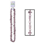 Beistle It's A Girl Beads - 4ct.