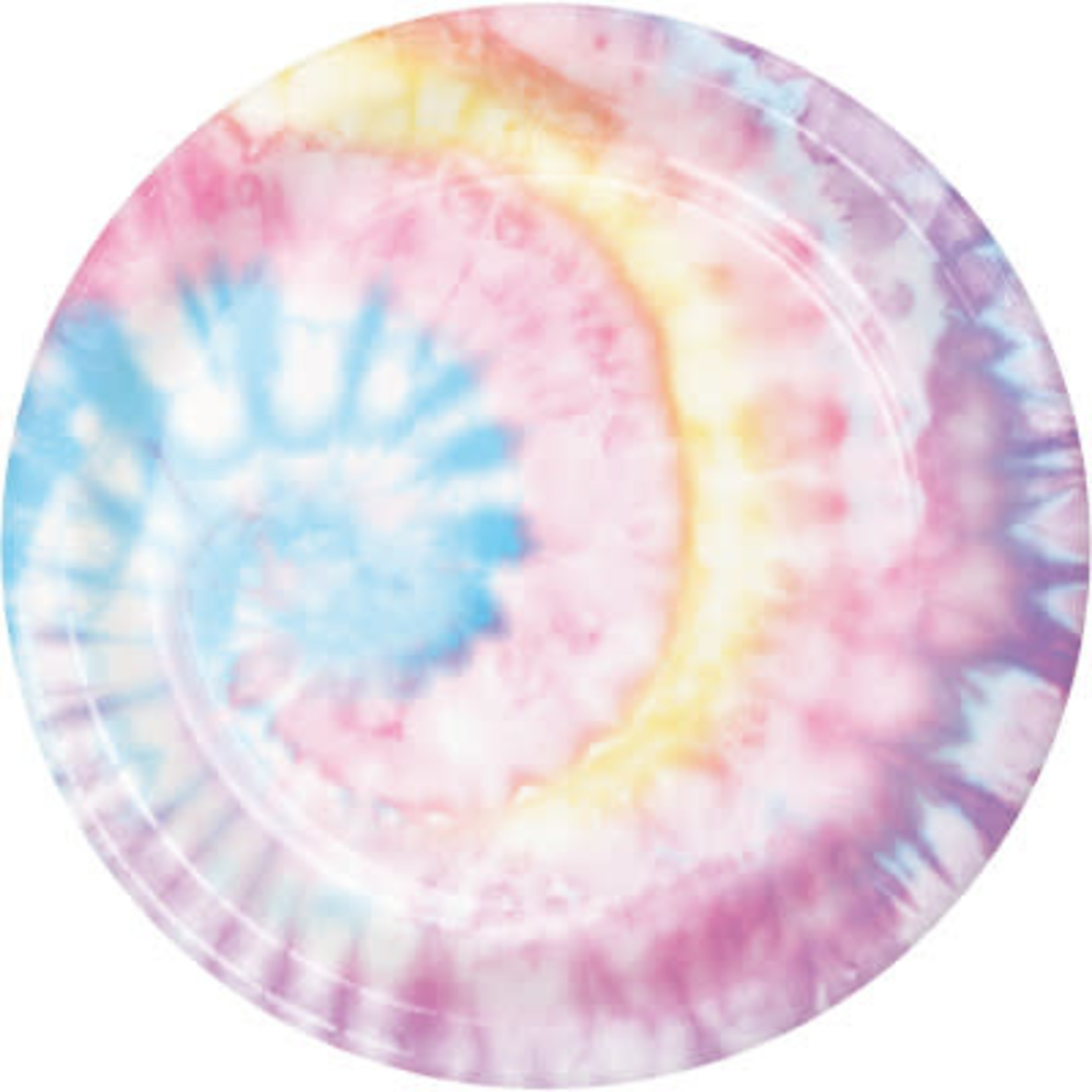 Creative Converting Tie Dye Party 9" Plates - 8ct.