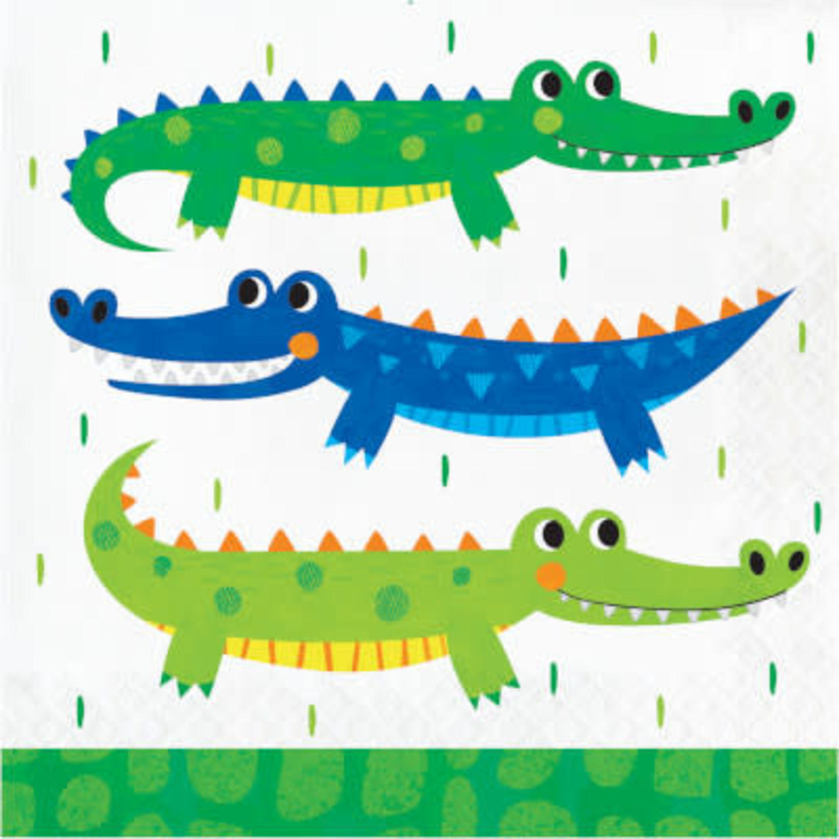 Creative Converting Alligator Party Lun. Napkins - 16ct.