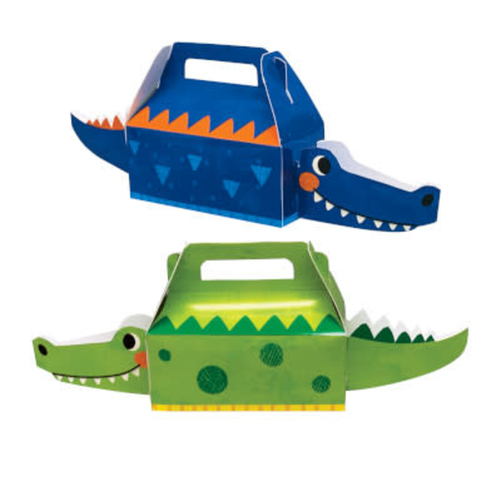 Creative Converting Alligator Party Treat Boxes - 4ct.