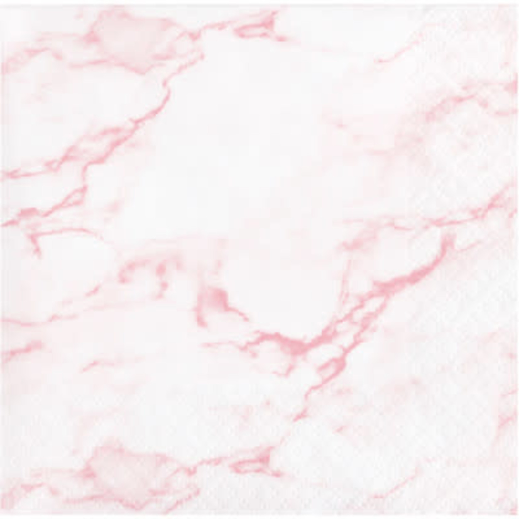 Creative Converting Pink Marble Bev. Napkins - 16ct.