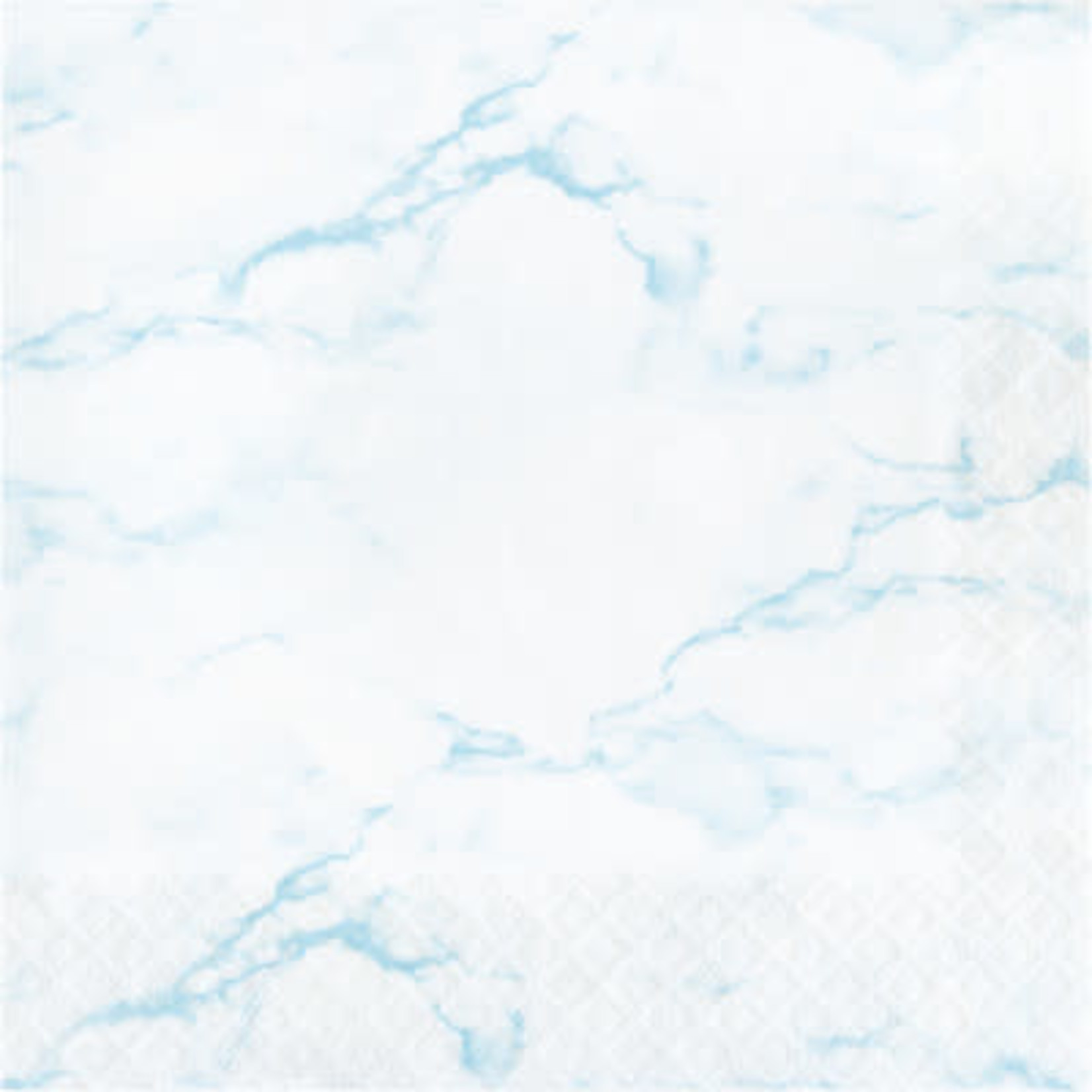 Creative Converting Blue Marble Lun. Napkins - 16ct.