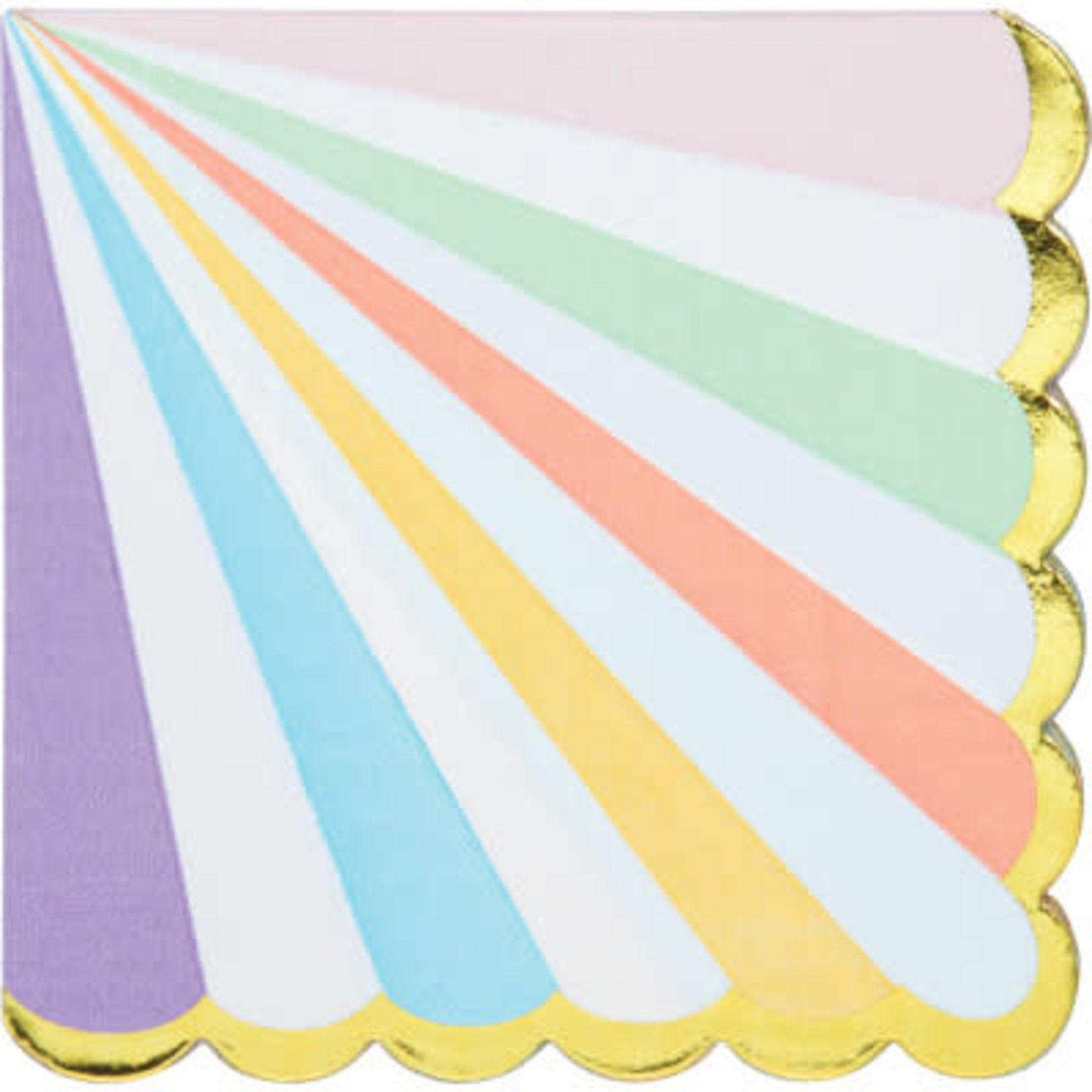 Creative Converting Pastel Celebrations Lunch Napkins - 16ct.