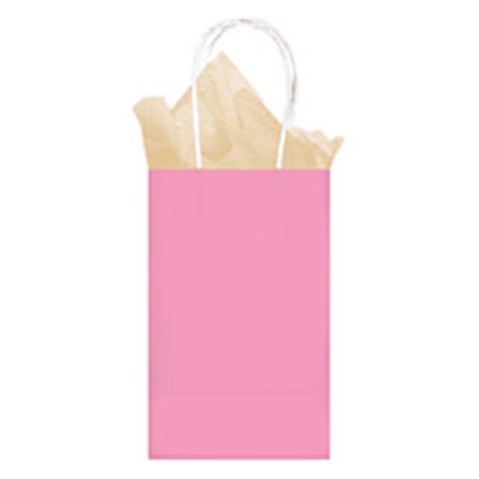 Amscan Pink Sm. Kraft Bag
