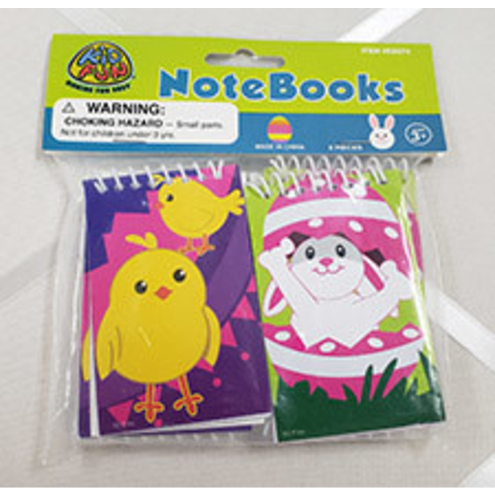 us toy Easter Notebooks - 8ct.
