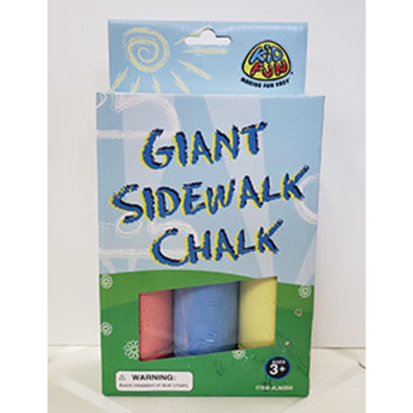 us toy Giant Sidewalk Chalk - 3ct.