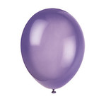 unique 12" Midnight Purple Premium Balloons - 50ct.