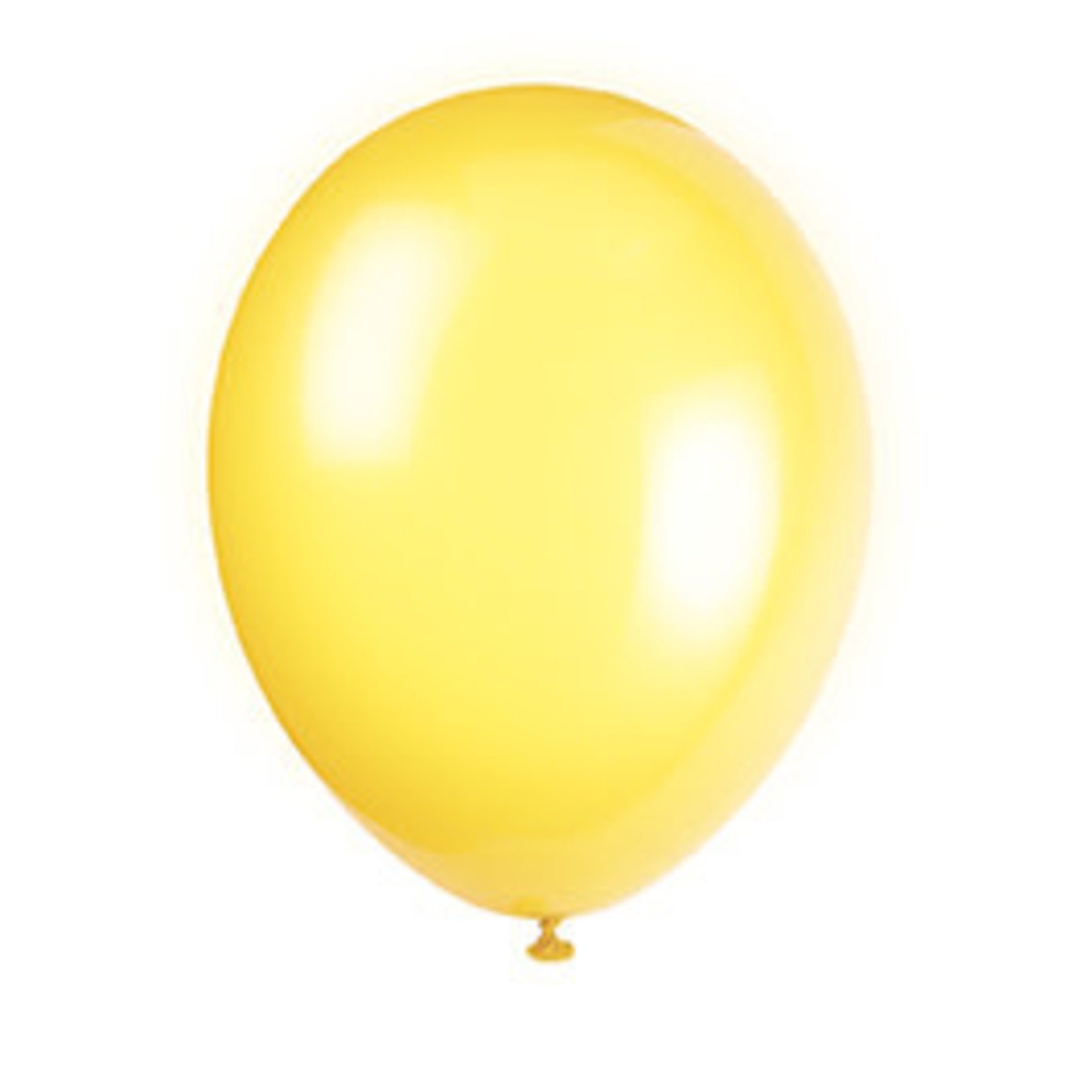 unique 12" Lemon Yellow Prem. Balloons - 50ct.