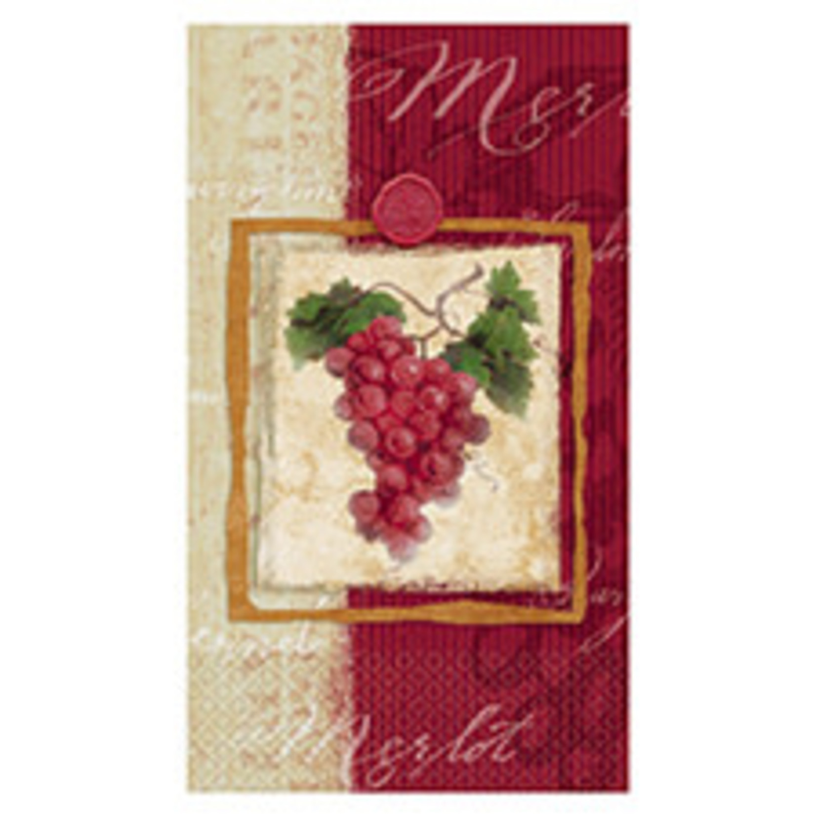 Amscan Vineyard Grapes Guest Towels - 16ct.