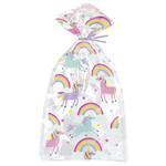 unique Unicorn w/ Rainbows Gift Bags - 20ct.