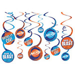 Amscan Nerf Spiral Swirls - 12ct.