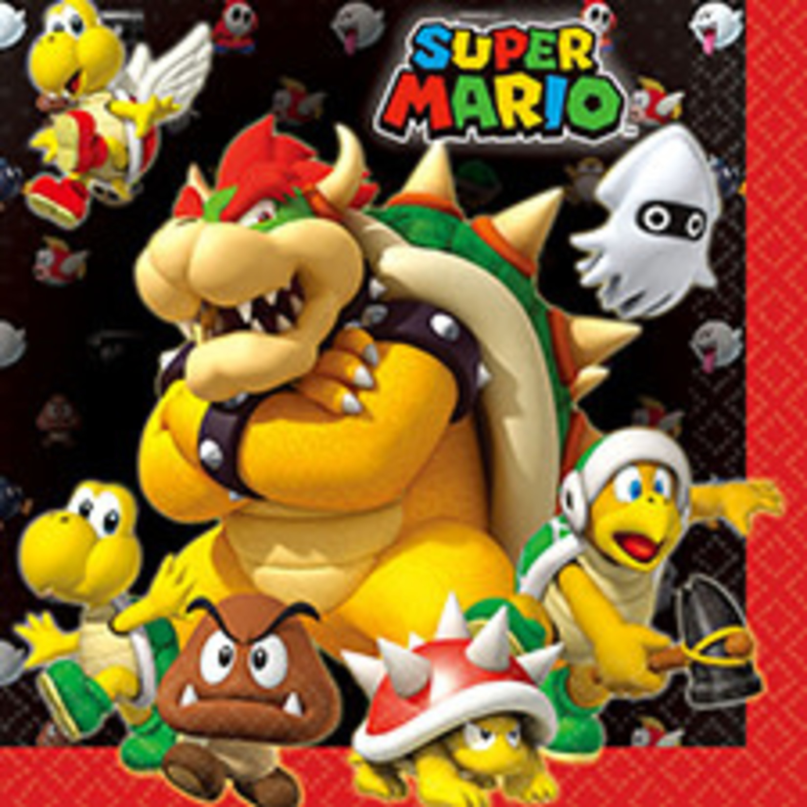 Amscan Super Mario Brothers Lunch Napkins - 16ct.