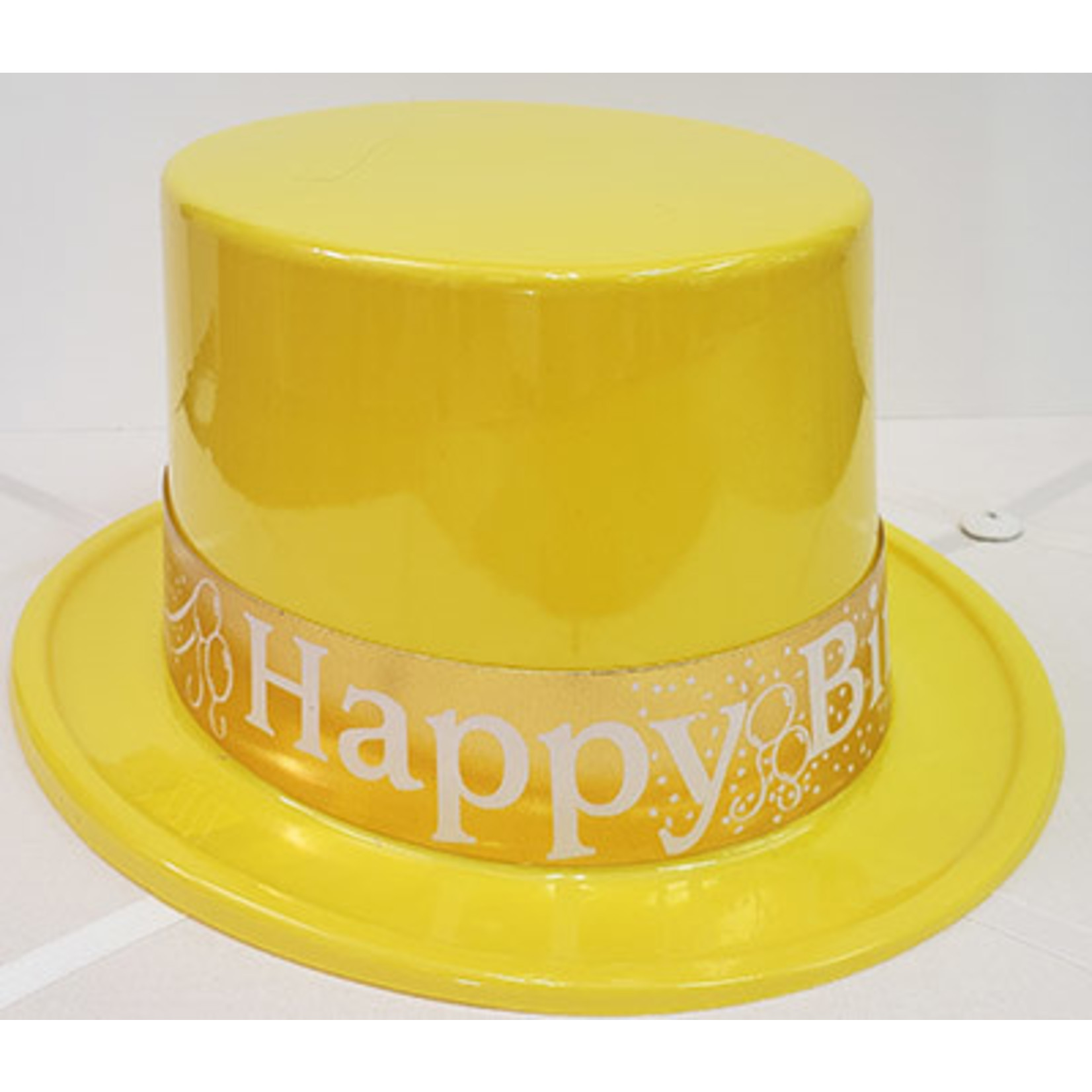 Beistle Yellow Birthday Top Hat